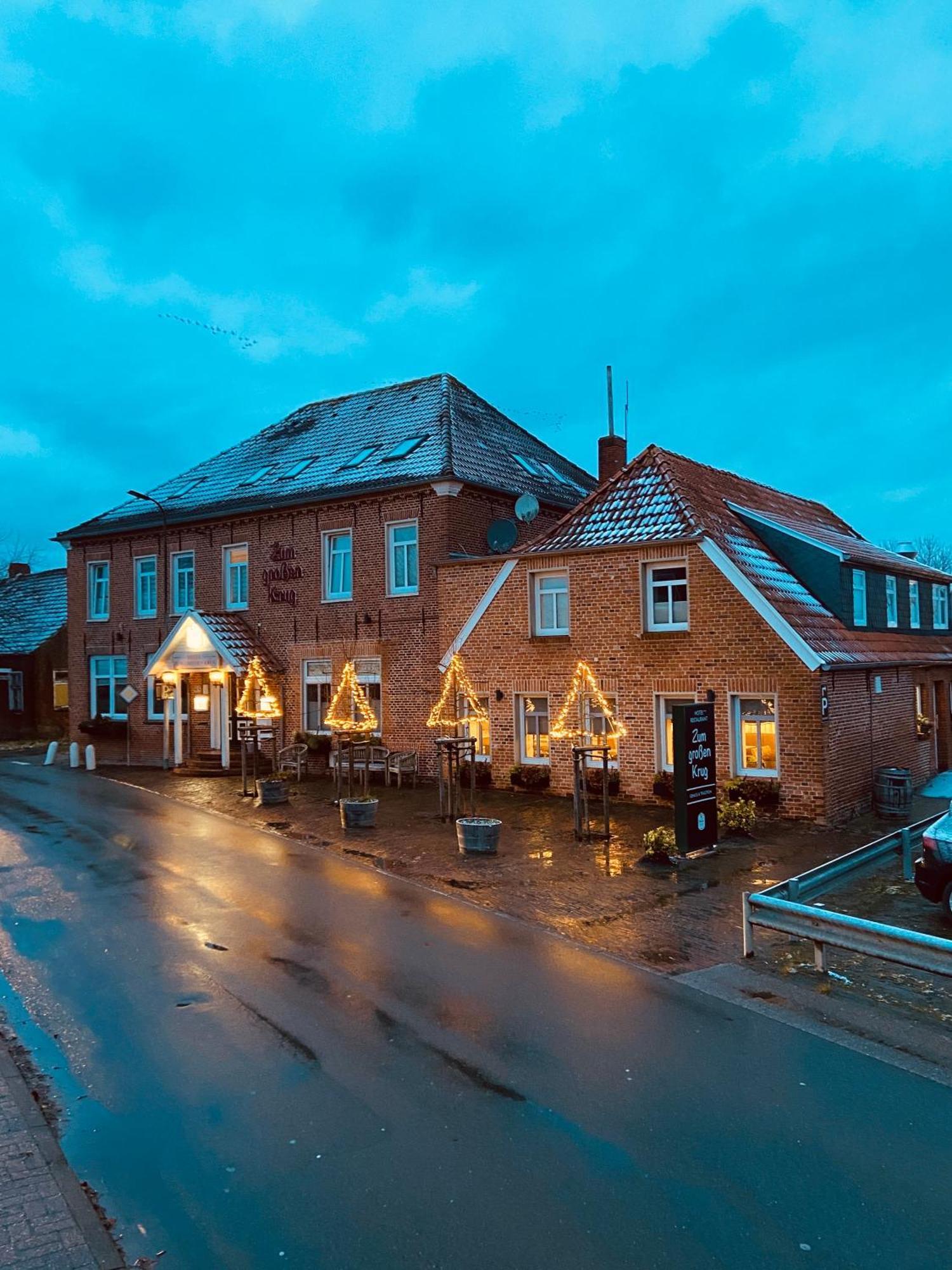 Hotel Zum Grossen Krug Wirdum Eksteriør billede